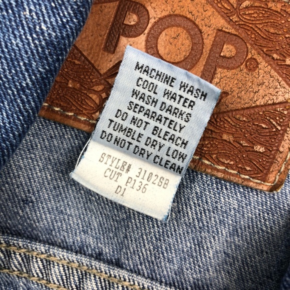 POP Jeans Denim Jean Vest - Picture 6 of 6